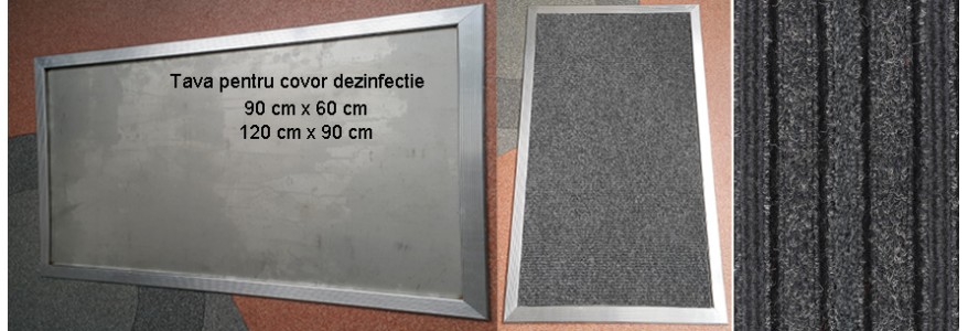 Tava stergator dezinfectare - decontaminare